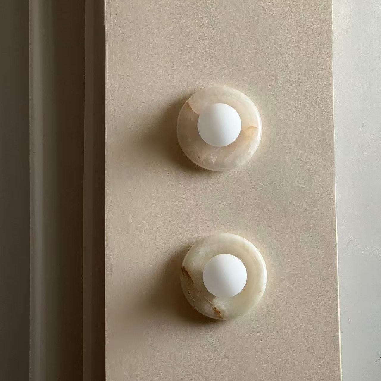 Amaris Marble Indoor Wall Sconce