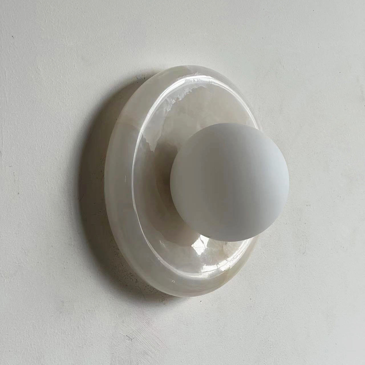 Amaris Marble Indoor Wall Sconce