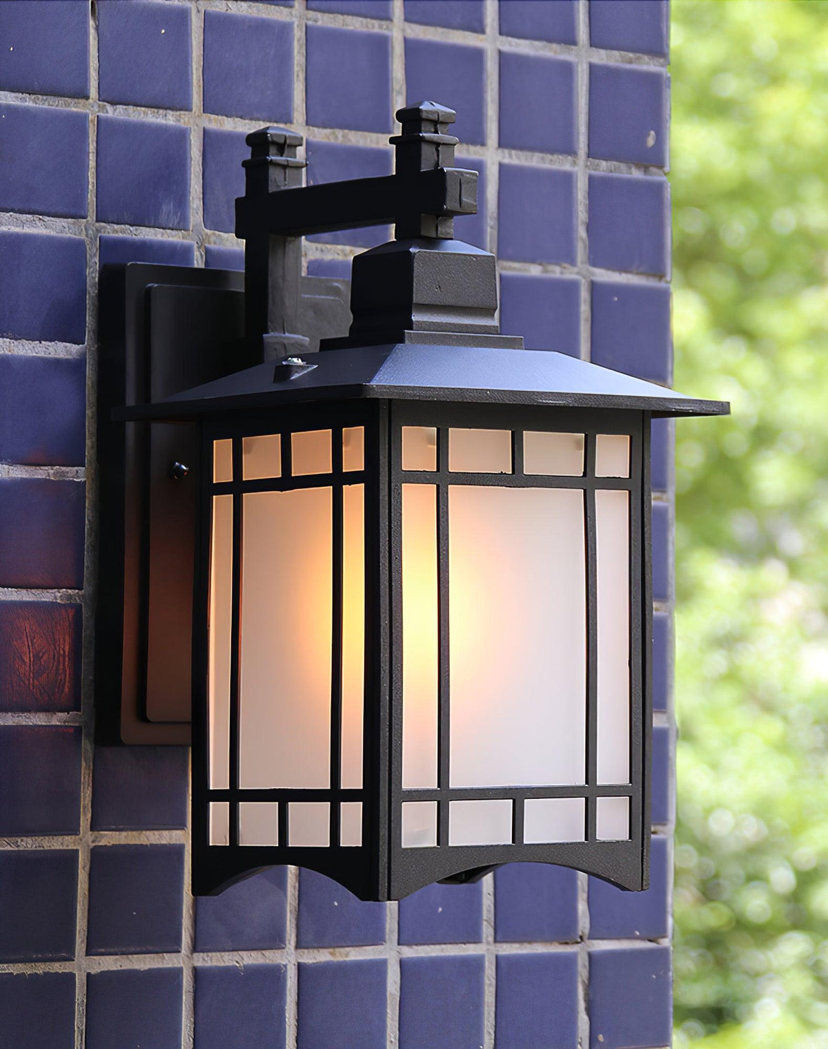 Lioruelle Elegance House Glass Outdoor Wall Light