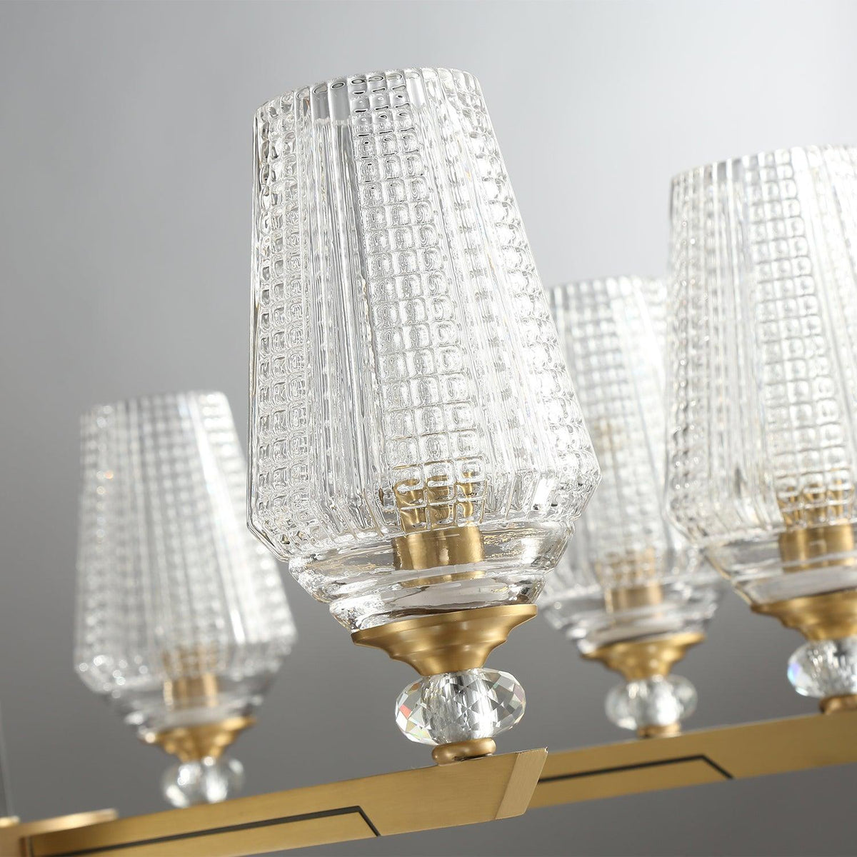 Astra Luxury Hexa Brass Chandelier