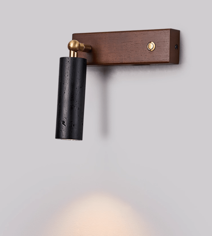 Seralaine Travertine Wall Light