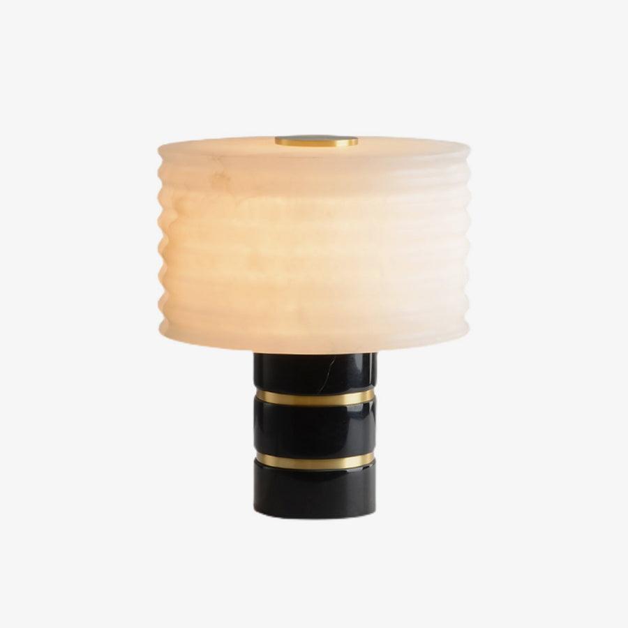 Elmarir Ribbed Alabaster Table Lamp