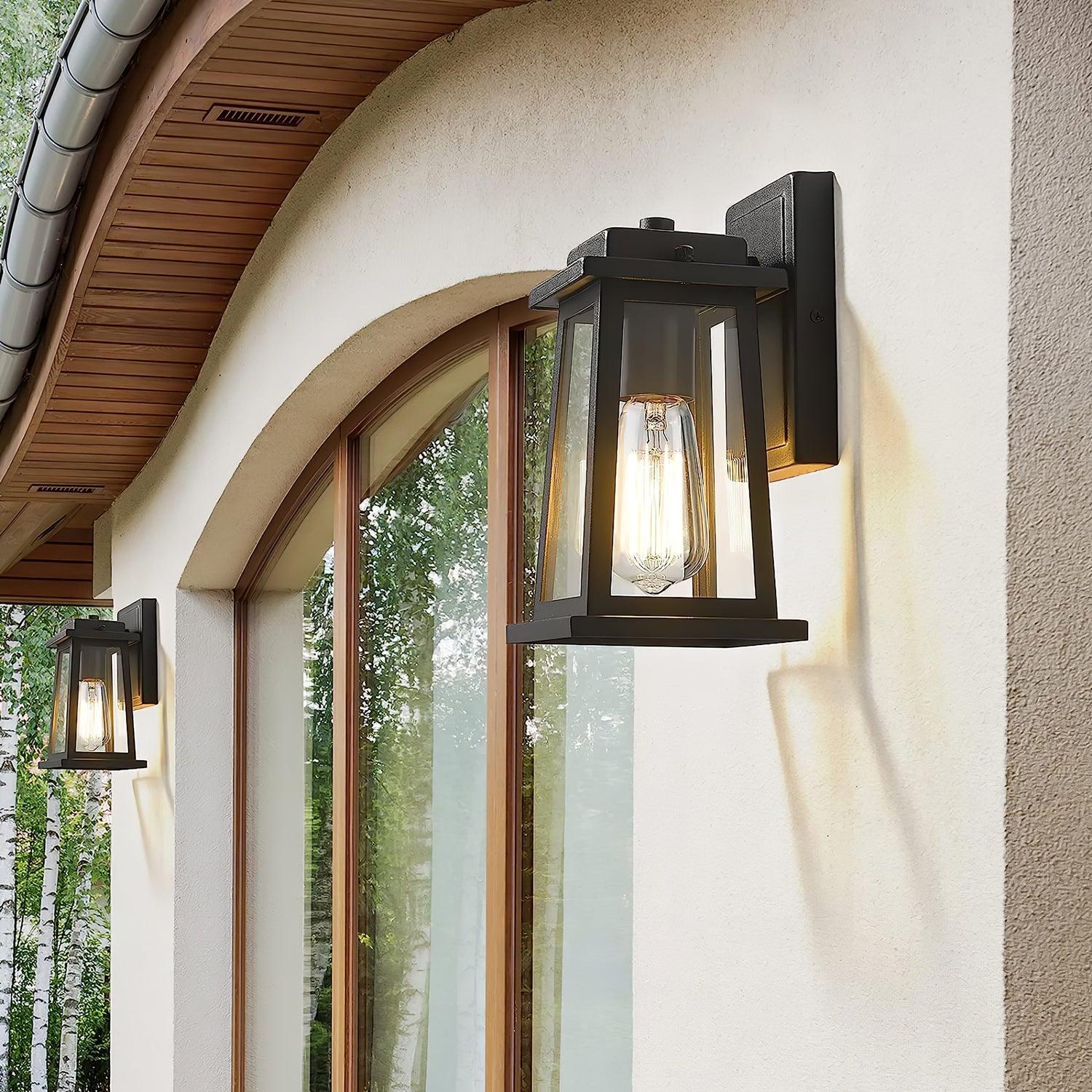 Vevelir Vintage Industrial Outdoor Lantern Wall Lamp