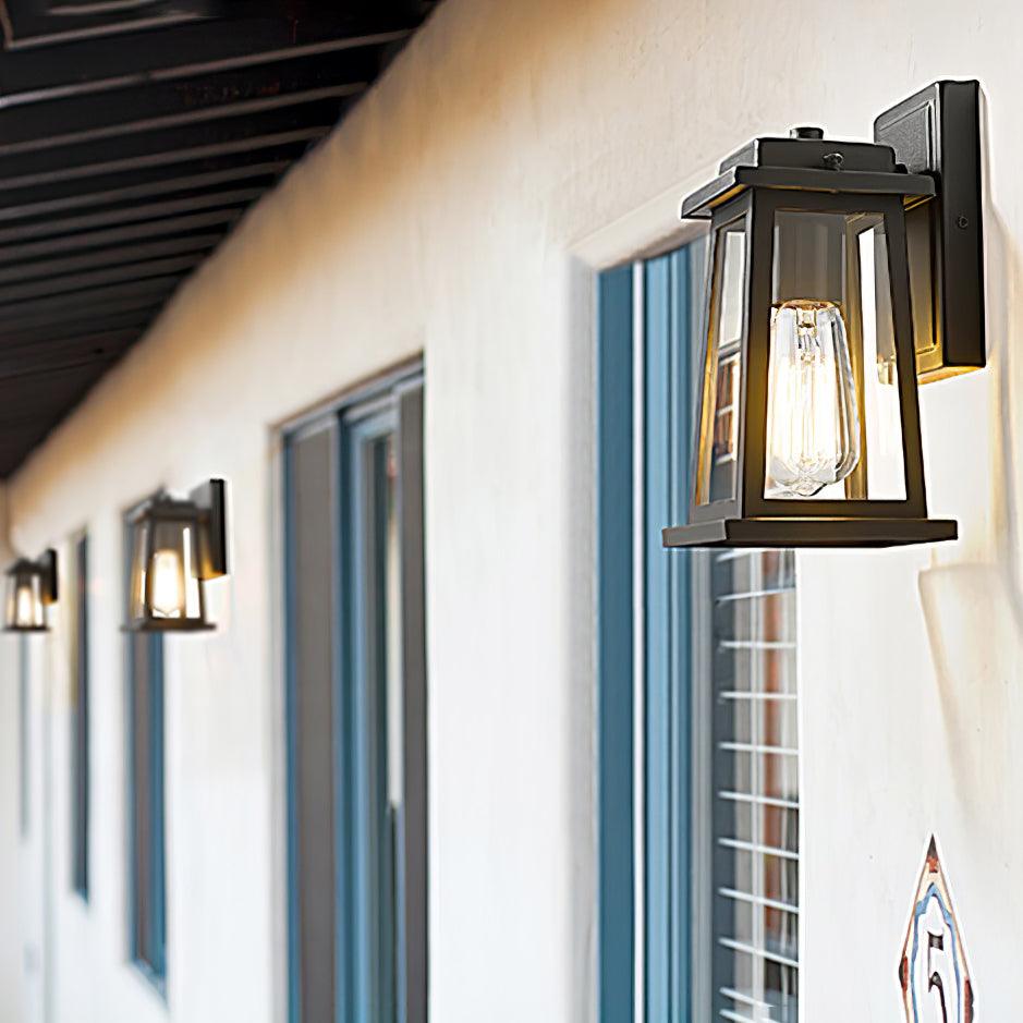 Vevelir Vintage Industrial Outdoor Lantern Wall Lamp