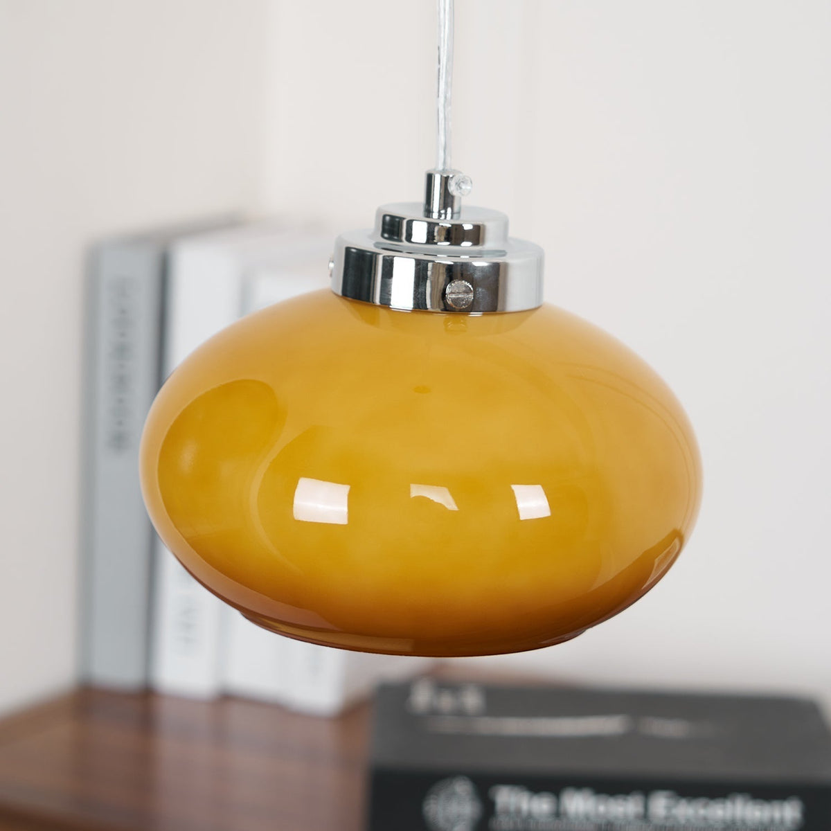 Tavira Glass Retro Pendant Light