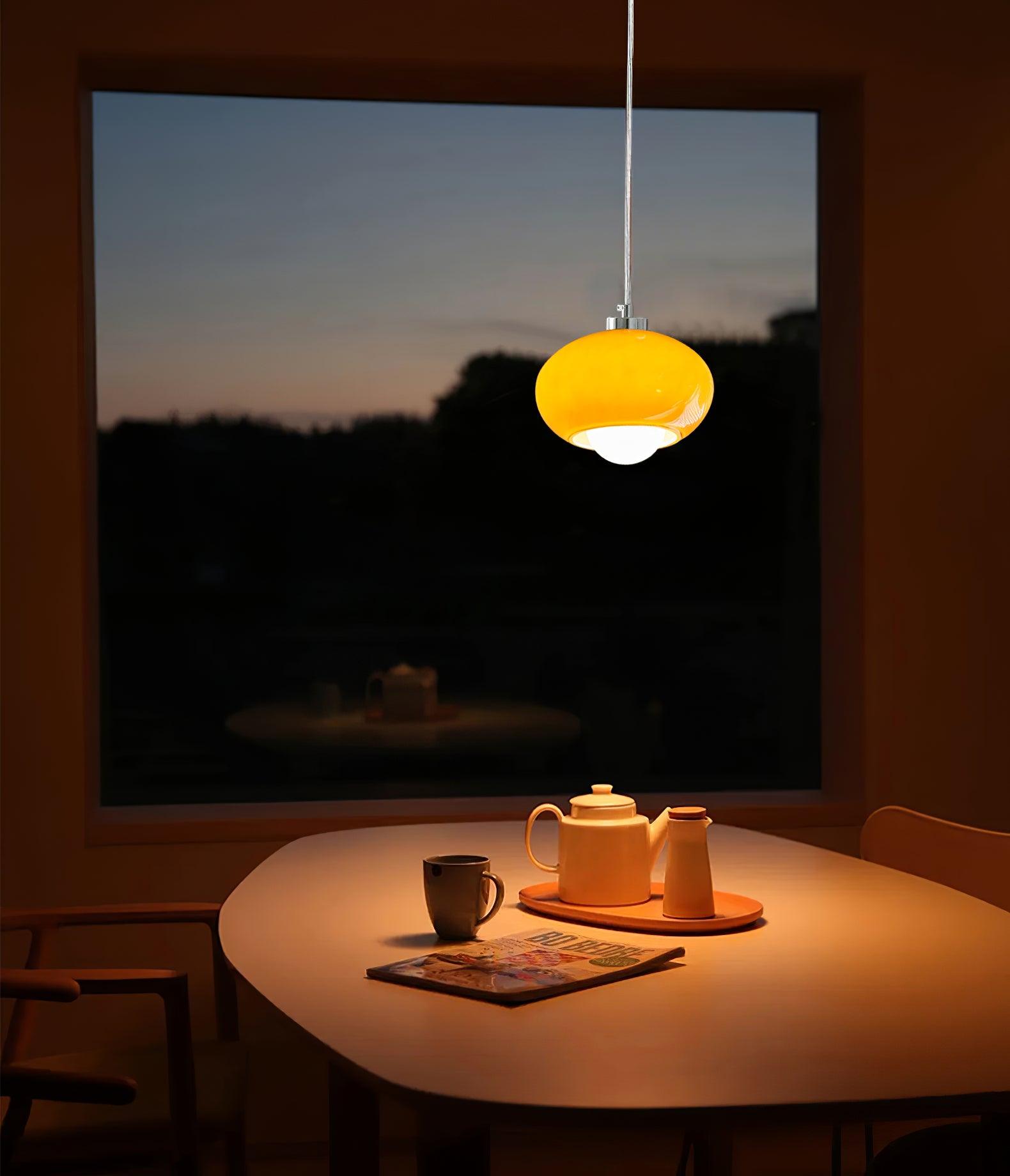 Tavira Glass Retro Pendant Light