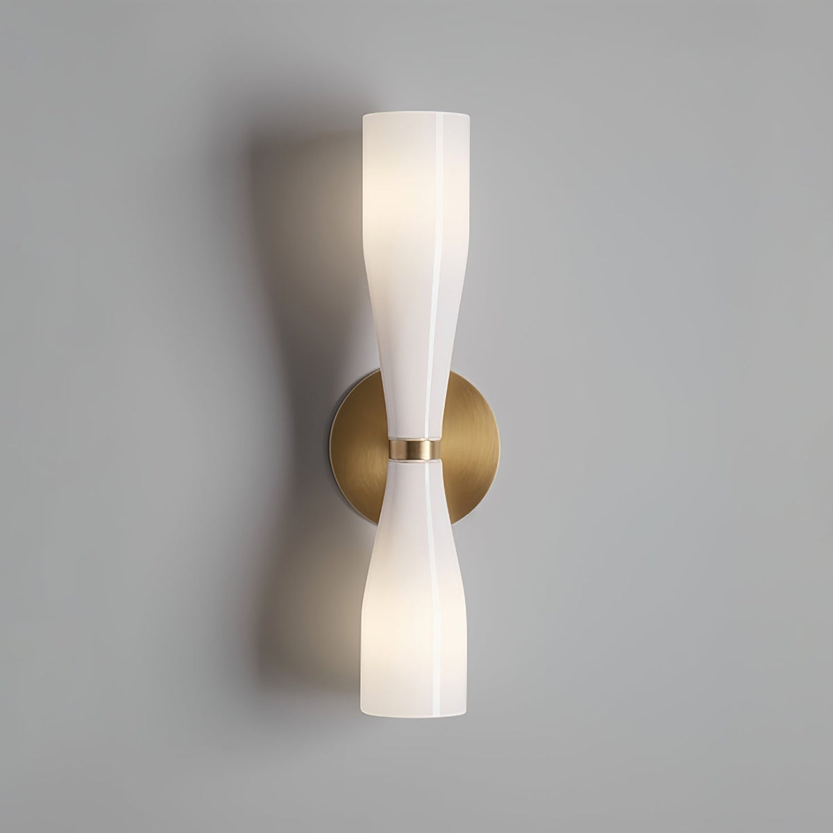 Torch Modern Glass Wall Light
