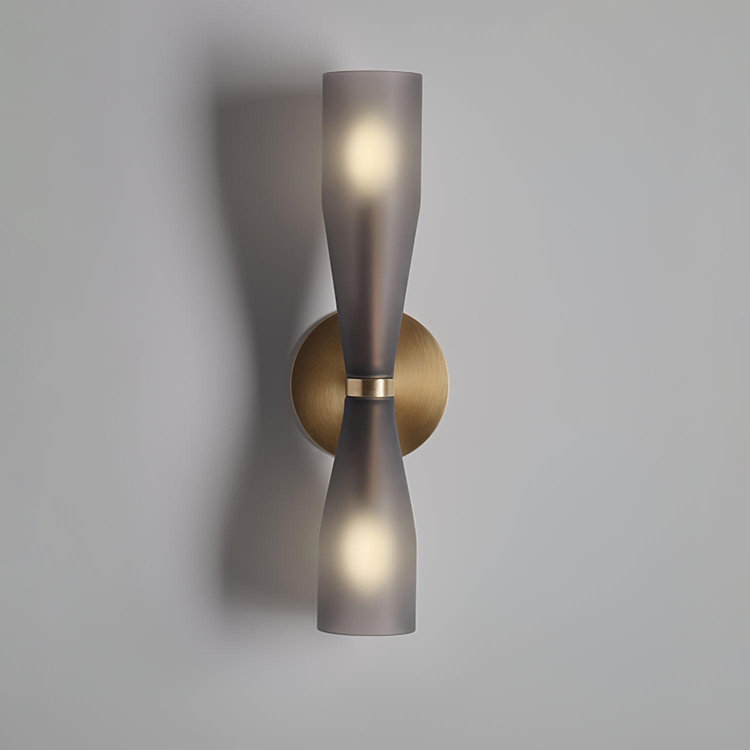 Torch Modern Glass Wall Light