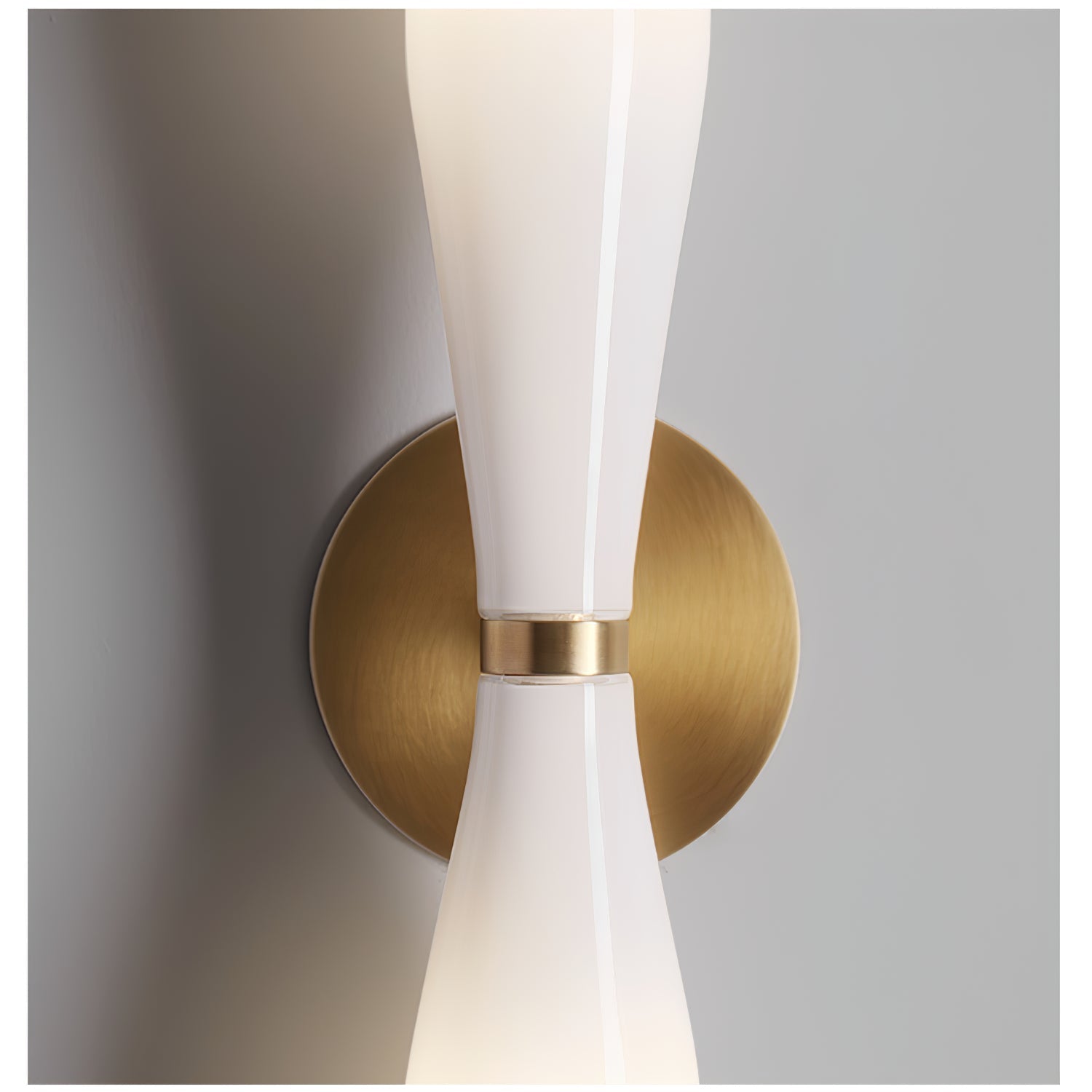 Torch Modern Glass Wall Light