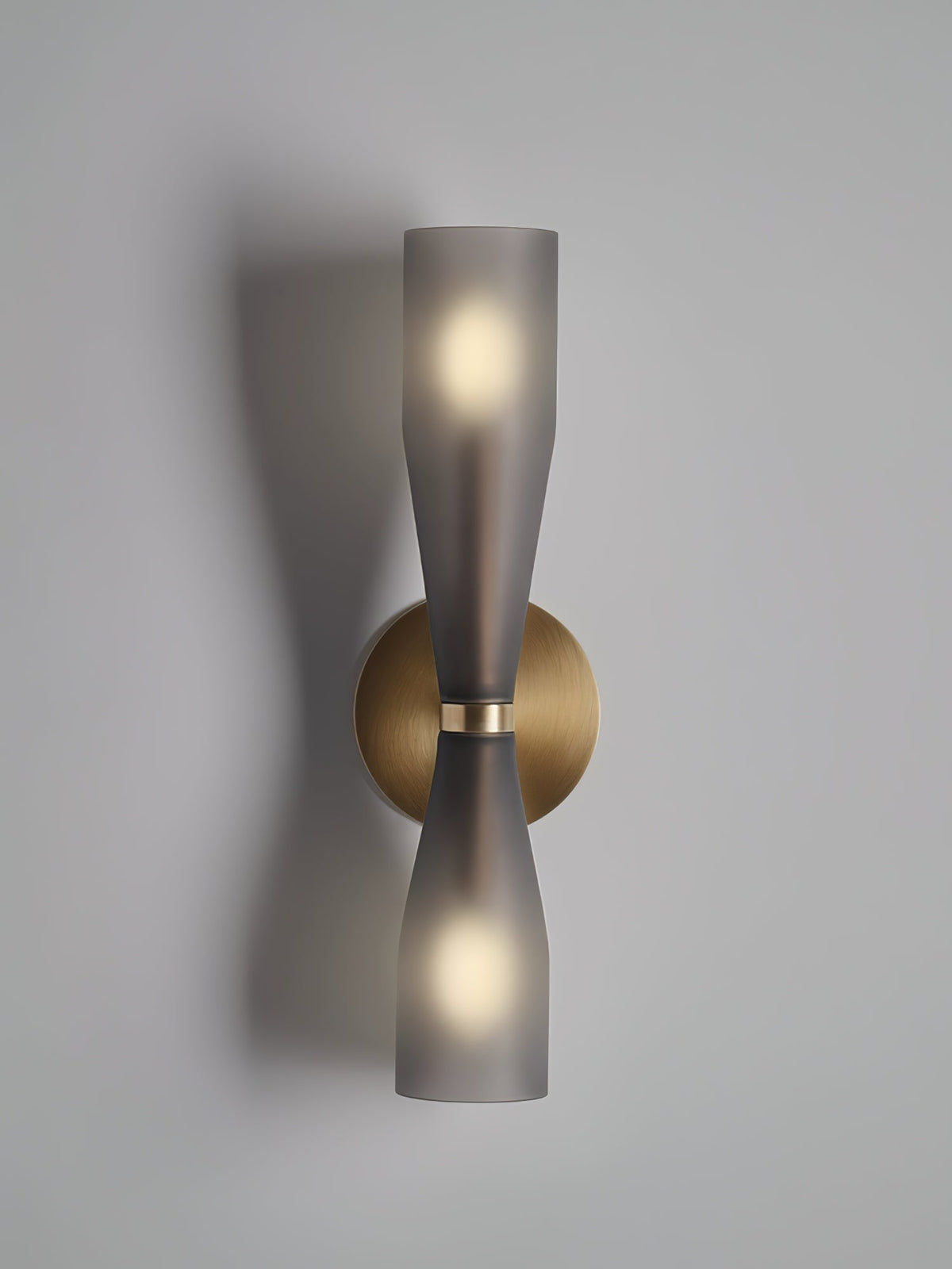 Torch Modern Glass Wall Light