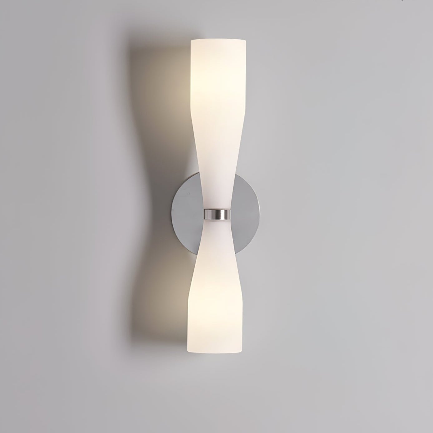 Torch Modern Glass Wall Light