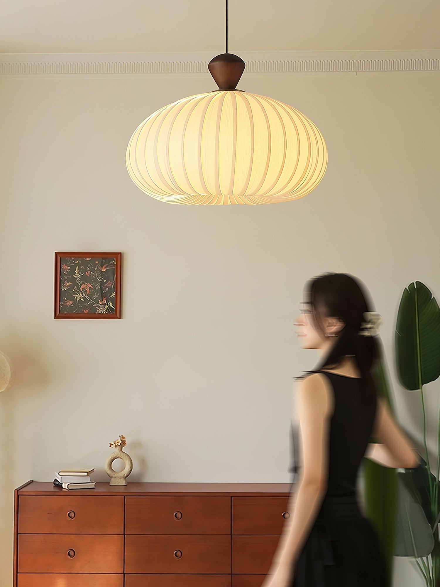Evaryn Pleated Pendant Light