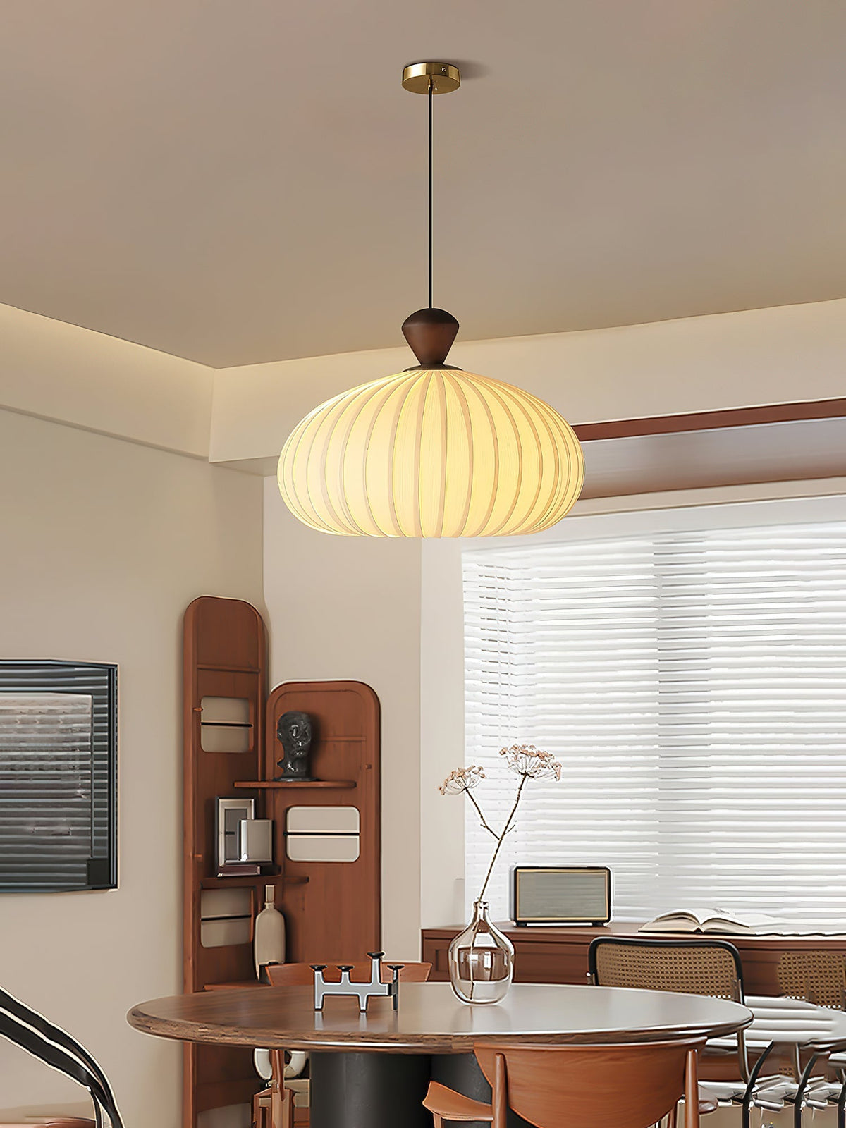 Evaryn Pleated Pendant Light