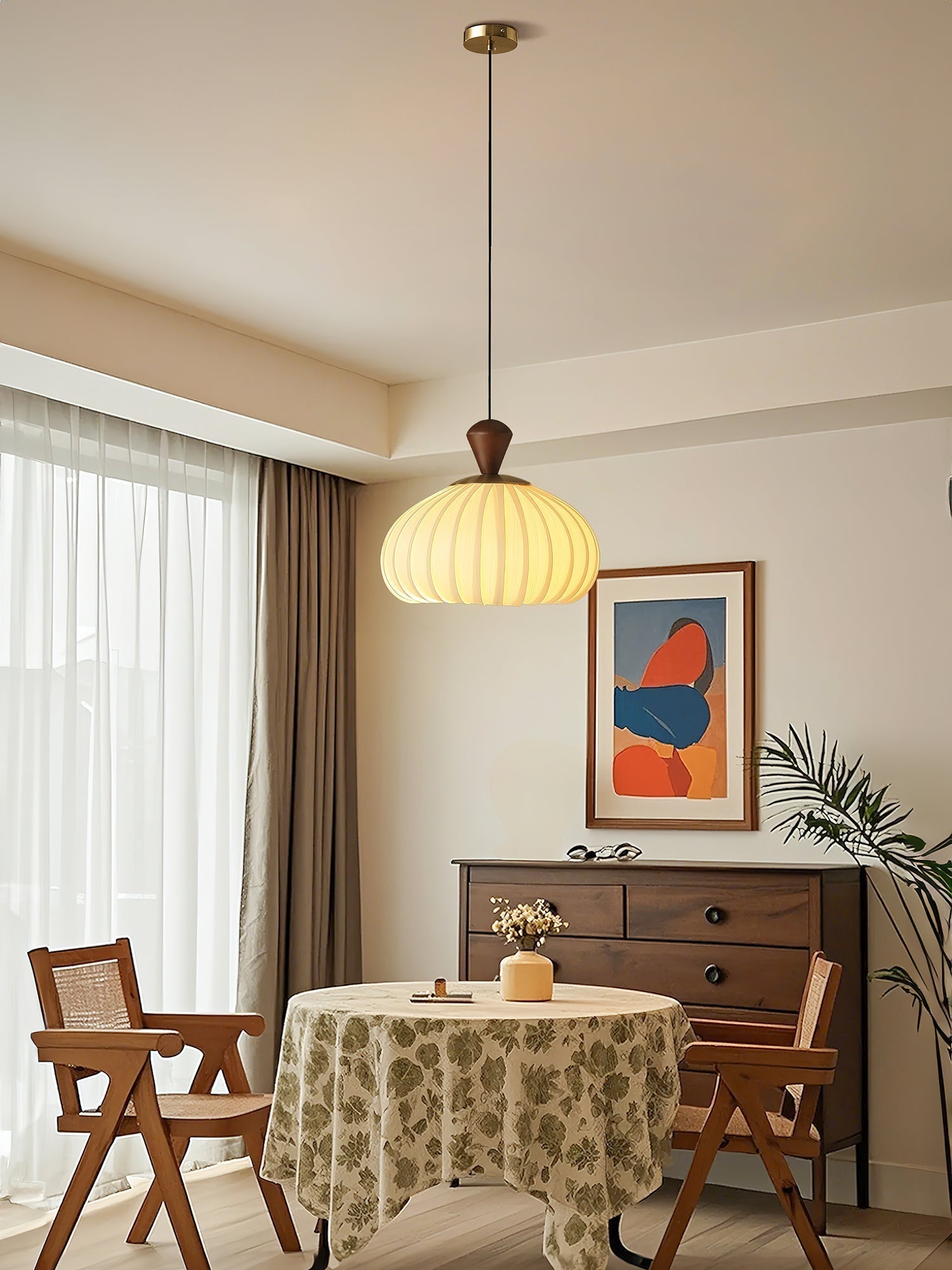 Evaryn Pleated Pendant Light