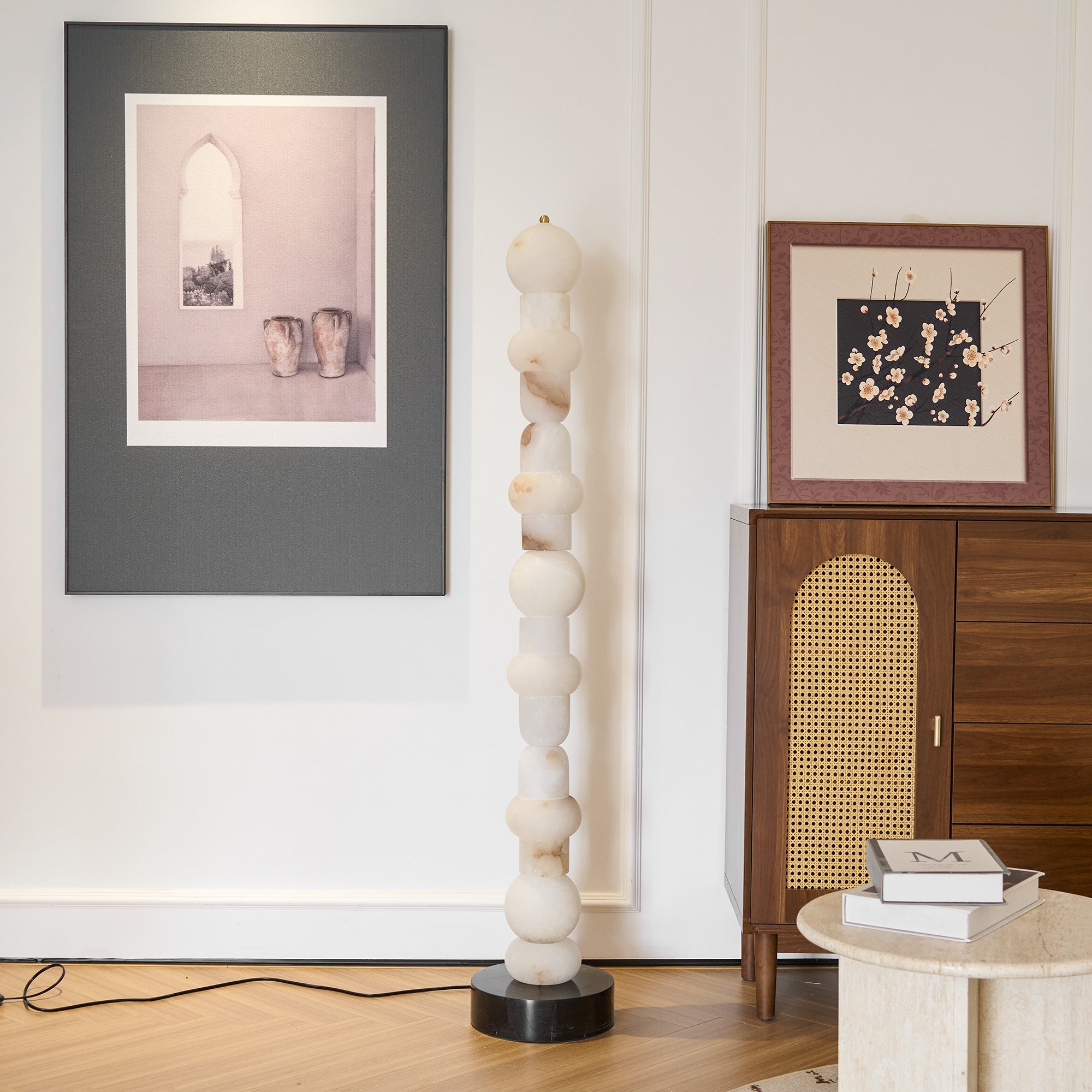 Nostix Alabaster Floor Lamp