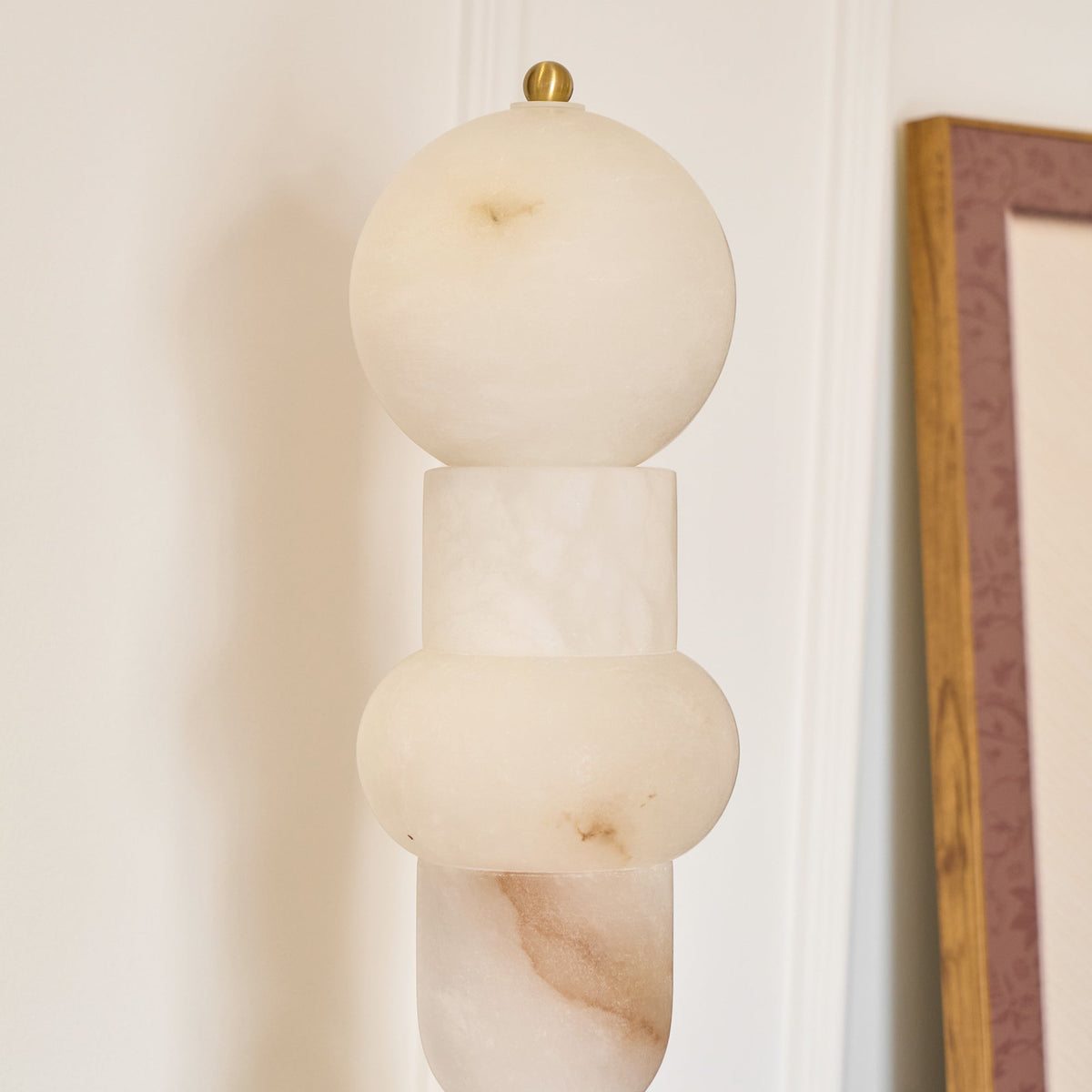 Nostix Alabaster Floor Lamp
