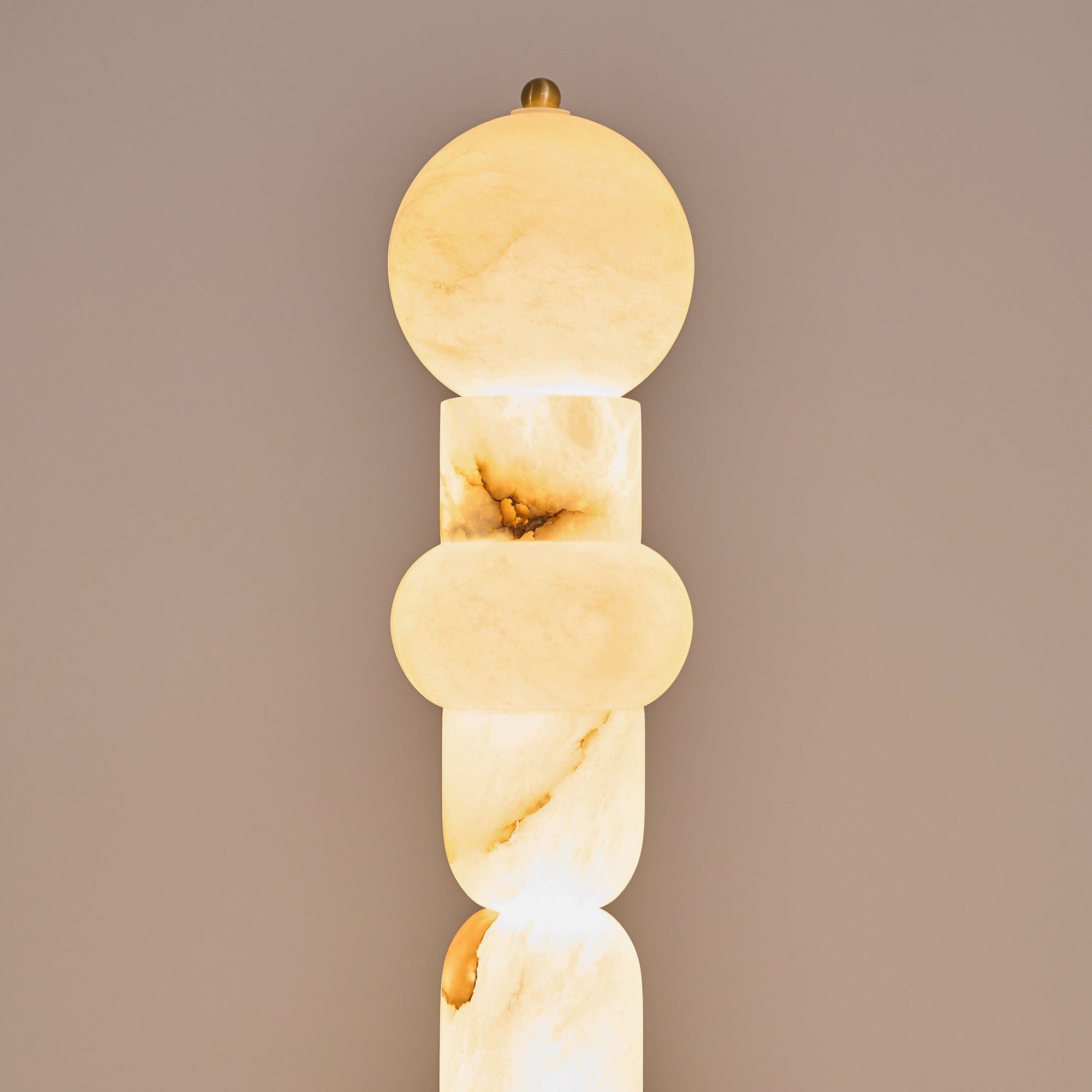 Nostix Alabaster Floor Lamp