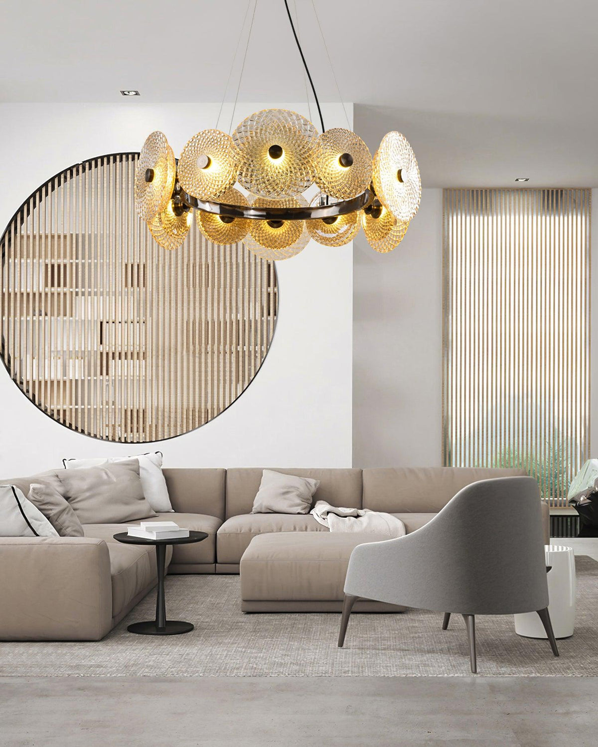 Zeveleth Postmodern Luxury Art Crystal Chandelier