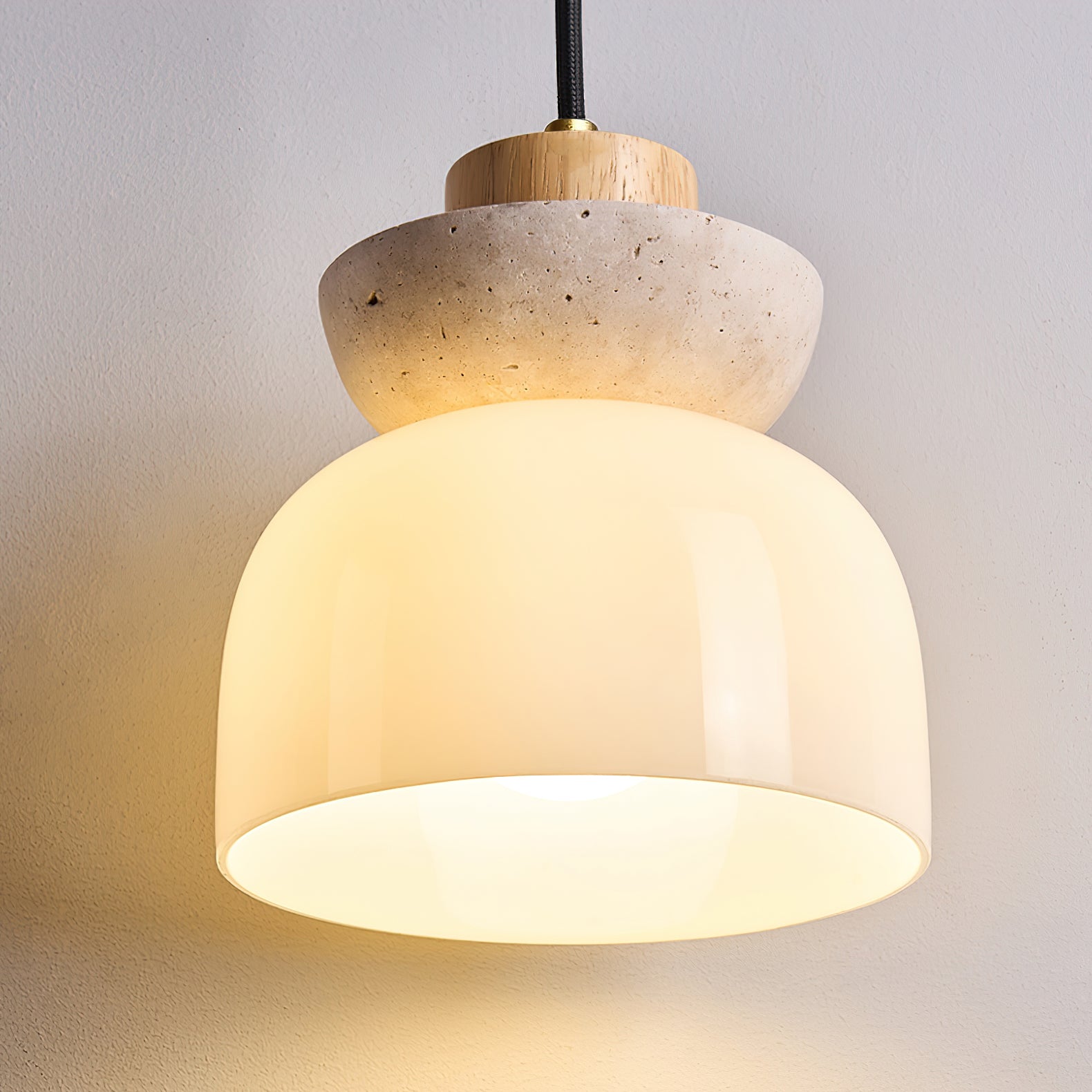 Ritta Layered Dome Pendant Lamp - Neutral Decor