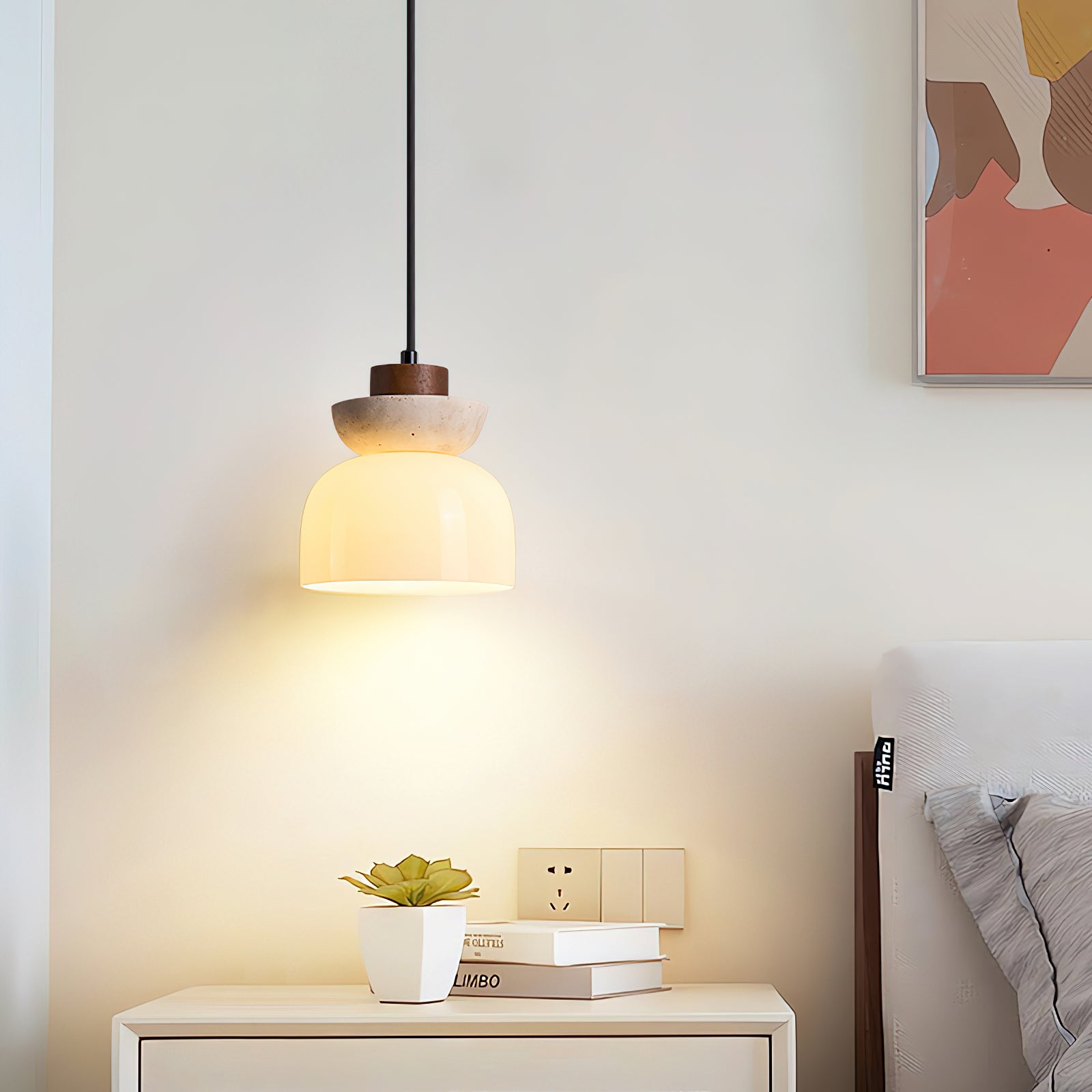 Ritta Layered Dome Pendant Lamp - Neutral Decor