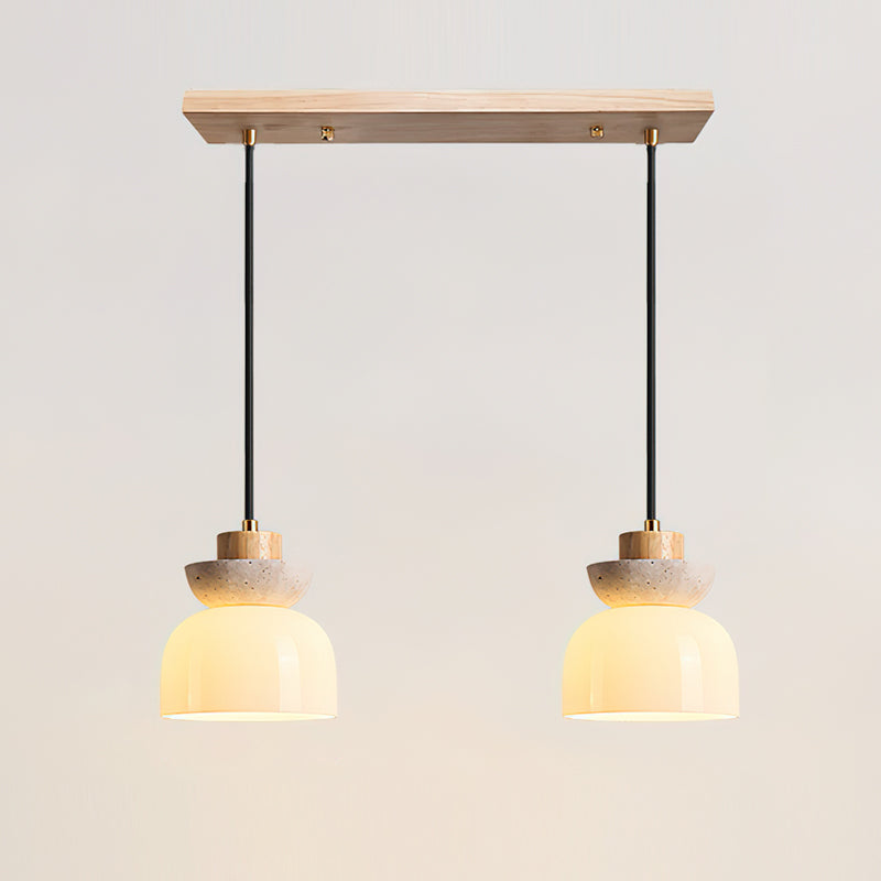 Ritta Layered Dome Pendant Lamp - Neutral Decor