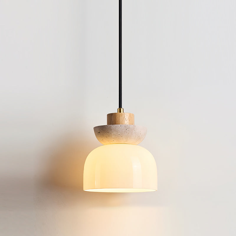 Ritta Layered Dome Pendant Lamp - Neutral Decor