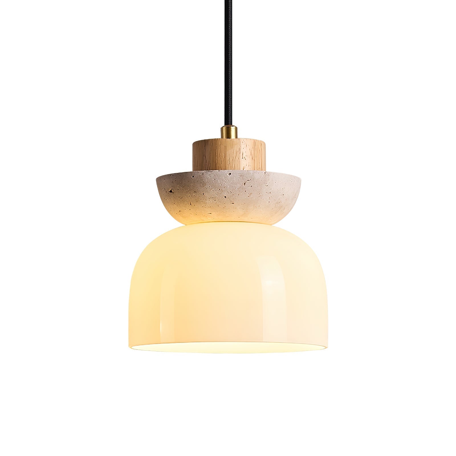 Ritta Layered Dome Pendant Lamp - Neutral Decor