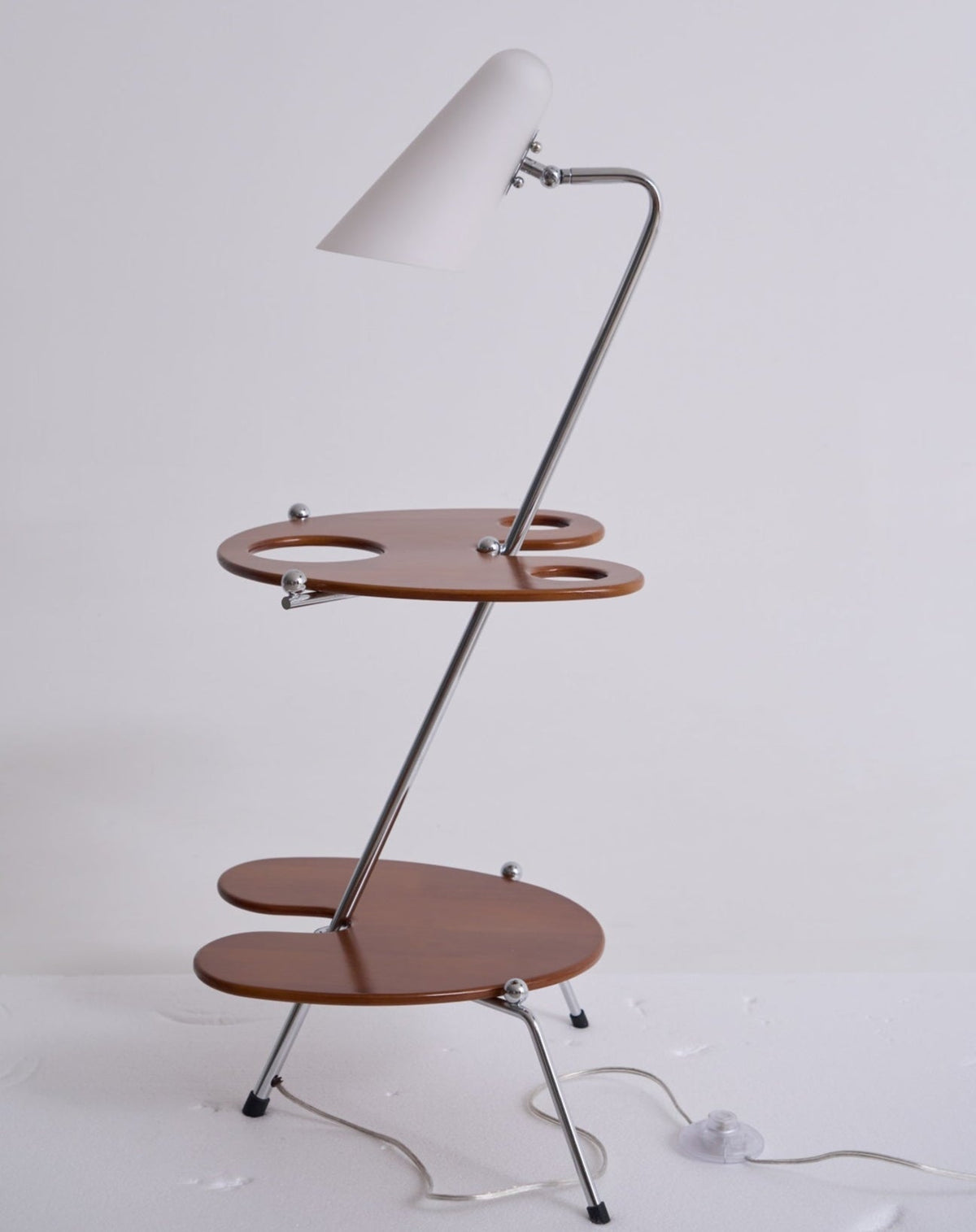 Vaughn Modern Wood Floor Lamp