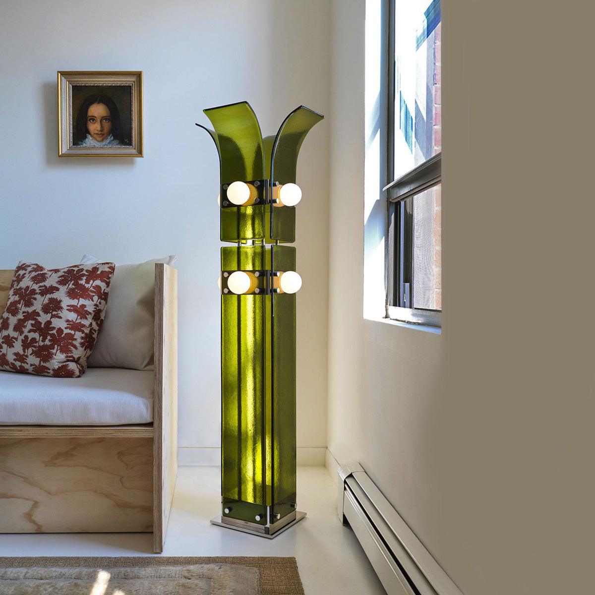 Niranaine Art Deco Acrylic Floor Lamp