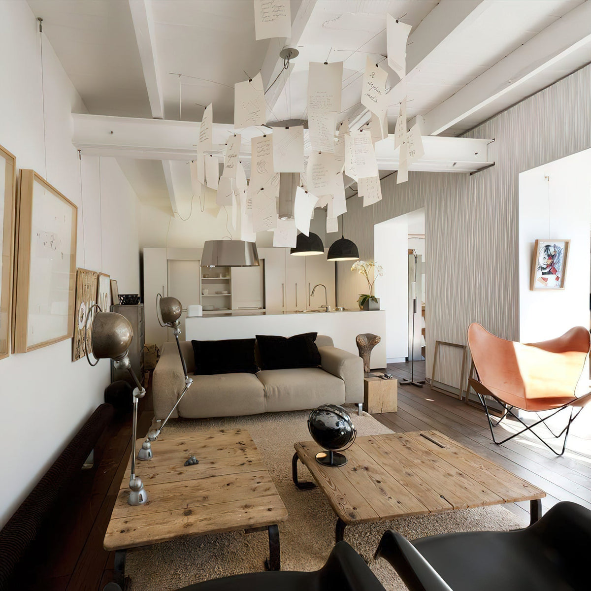 Luninena Paper Chandelier