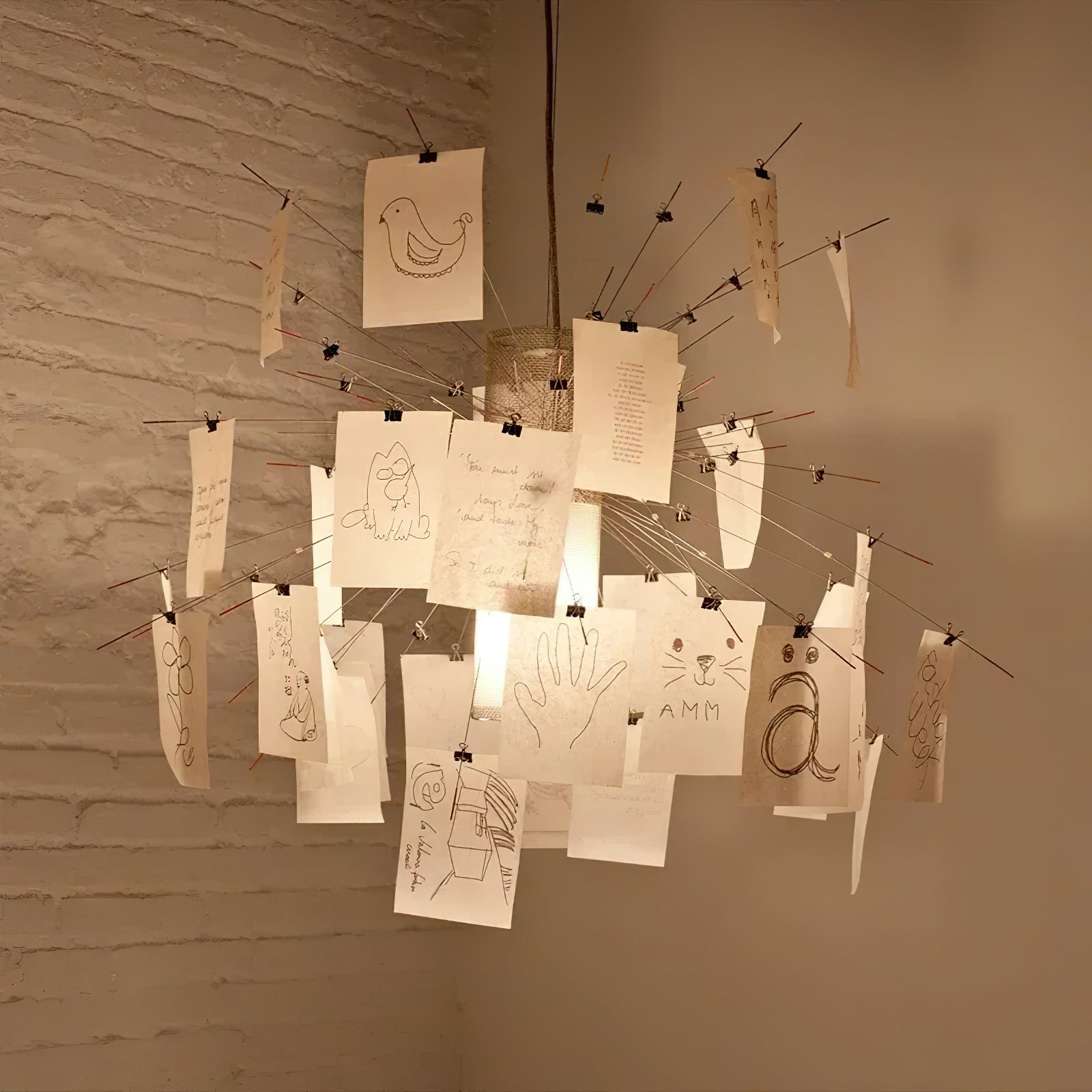 Luninena Paper Chandelier
