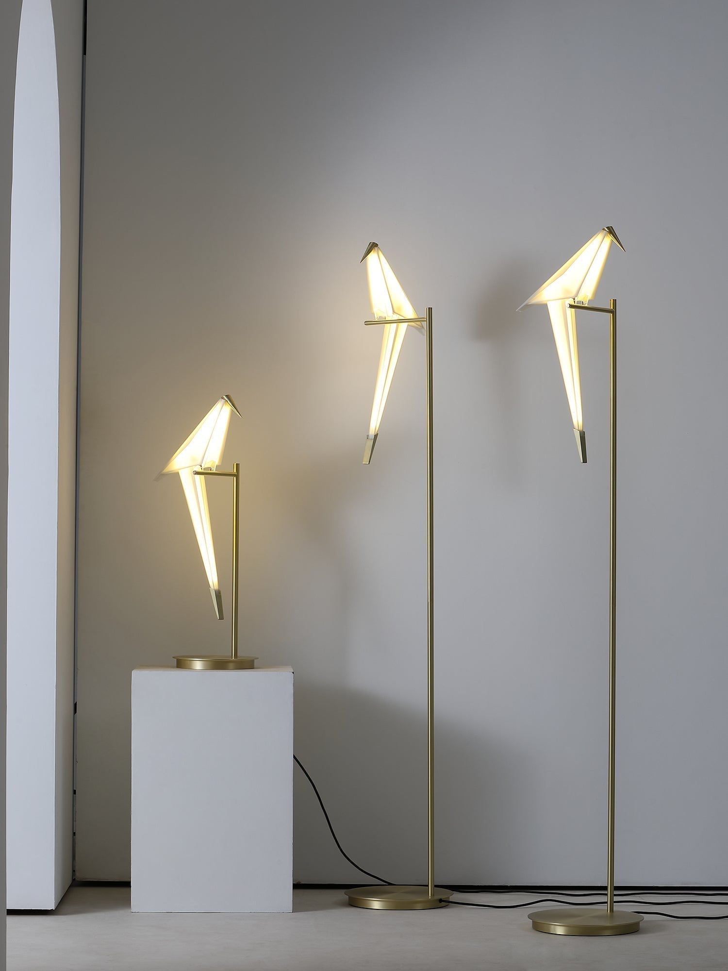 Vioran Aluminum Industrial Floor Lamp