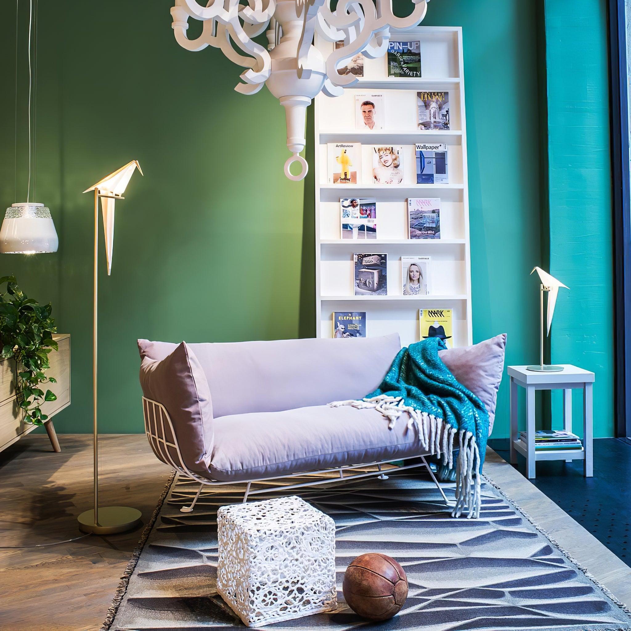 Vioran Aluminum Industrial Floor Lamp