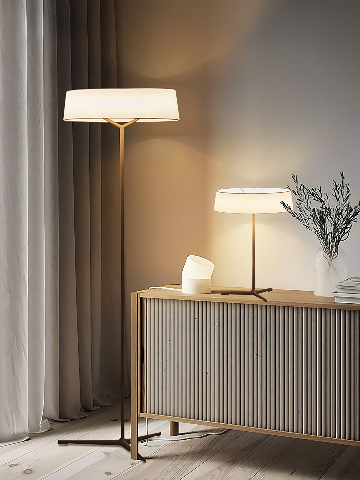 Zemaryre Modern Floor Lamp