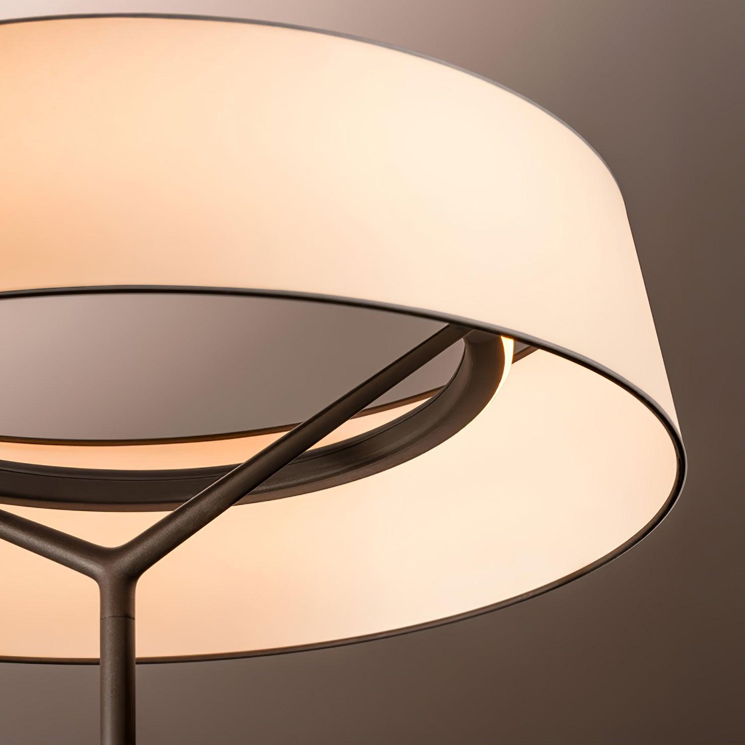 Linisine Cylindrical Fabric Pendant Light