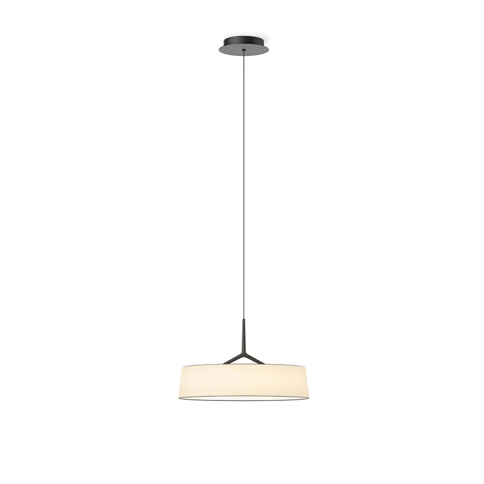 Linisine Cylindrical Fabric Pendant Light