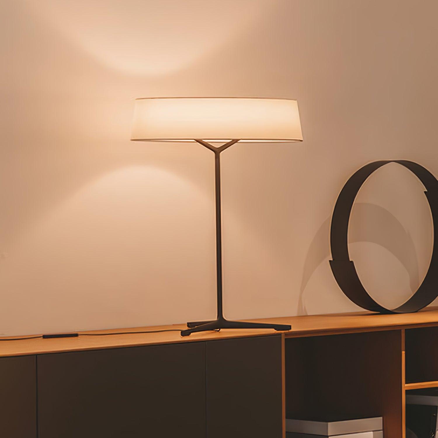 Linivira Fabric Scandinavian Table Lamp