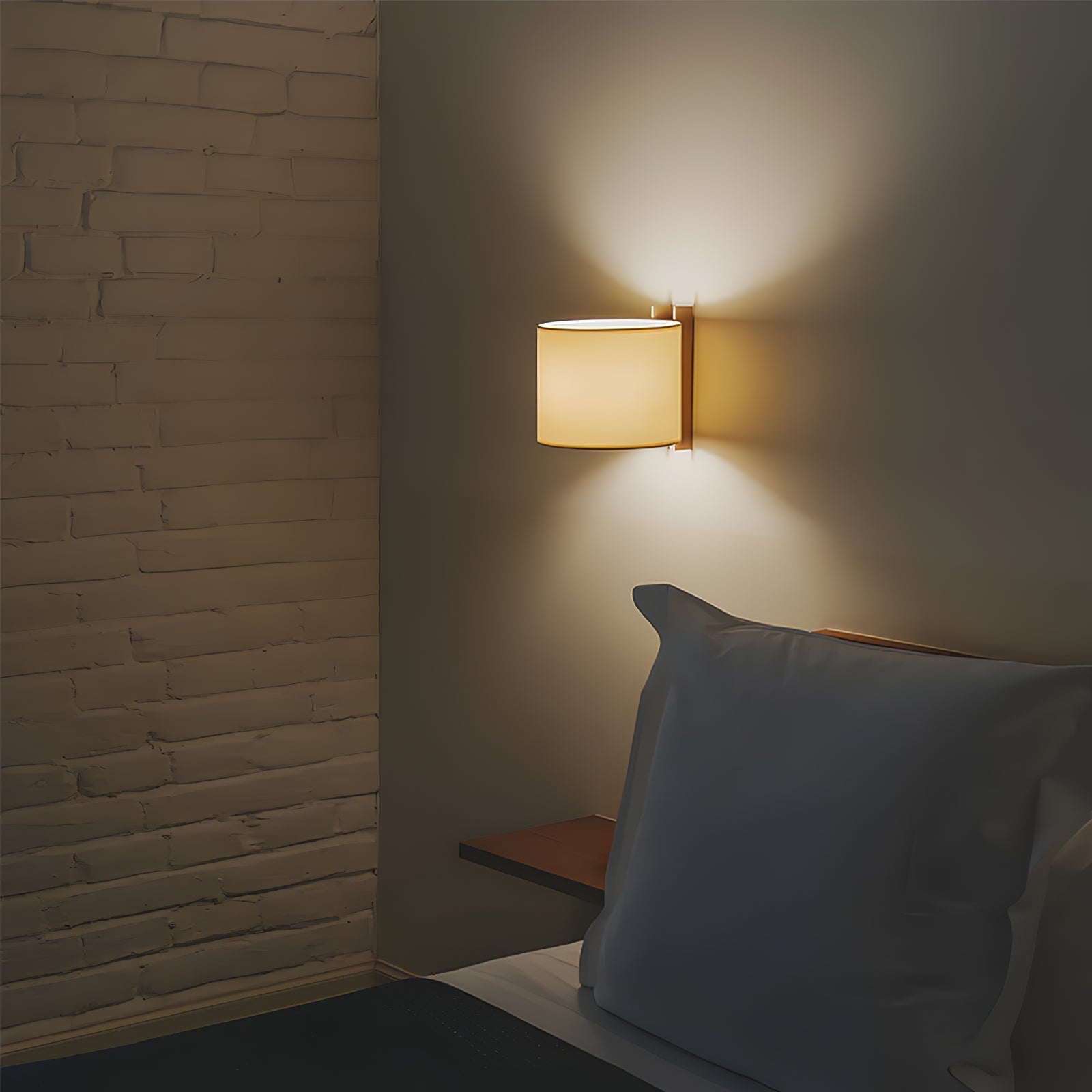 Mirarenne Minimalist Fabric Wall Light