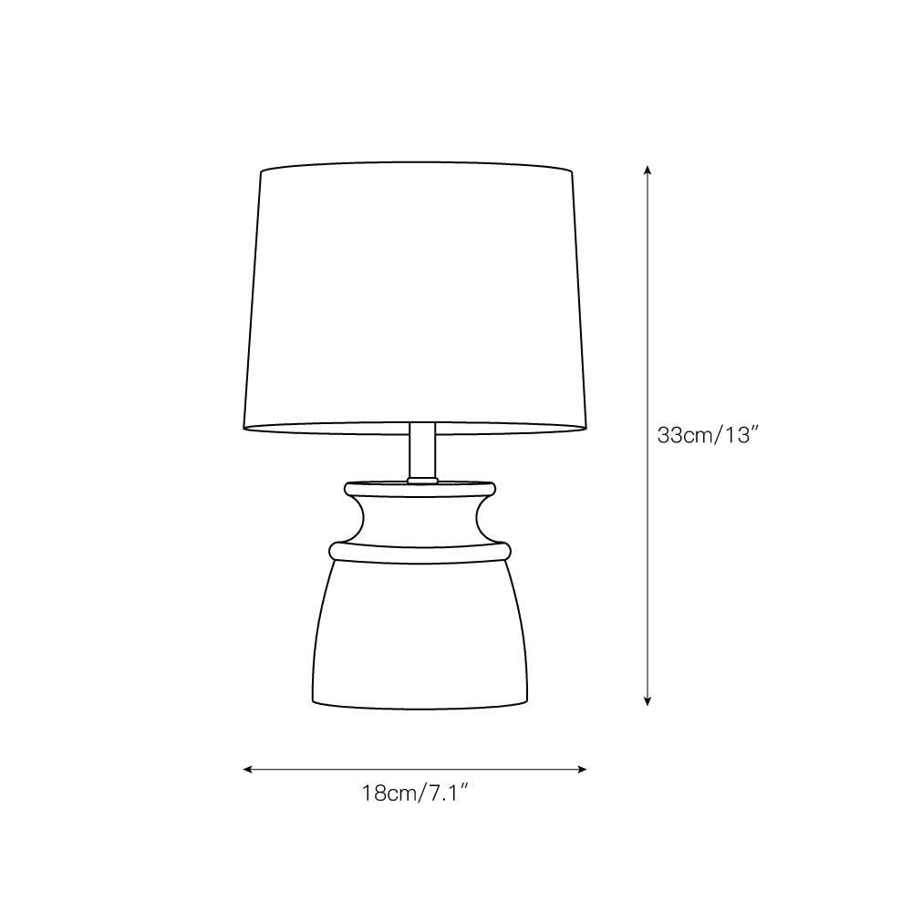 Jarot Wood Table Lamp