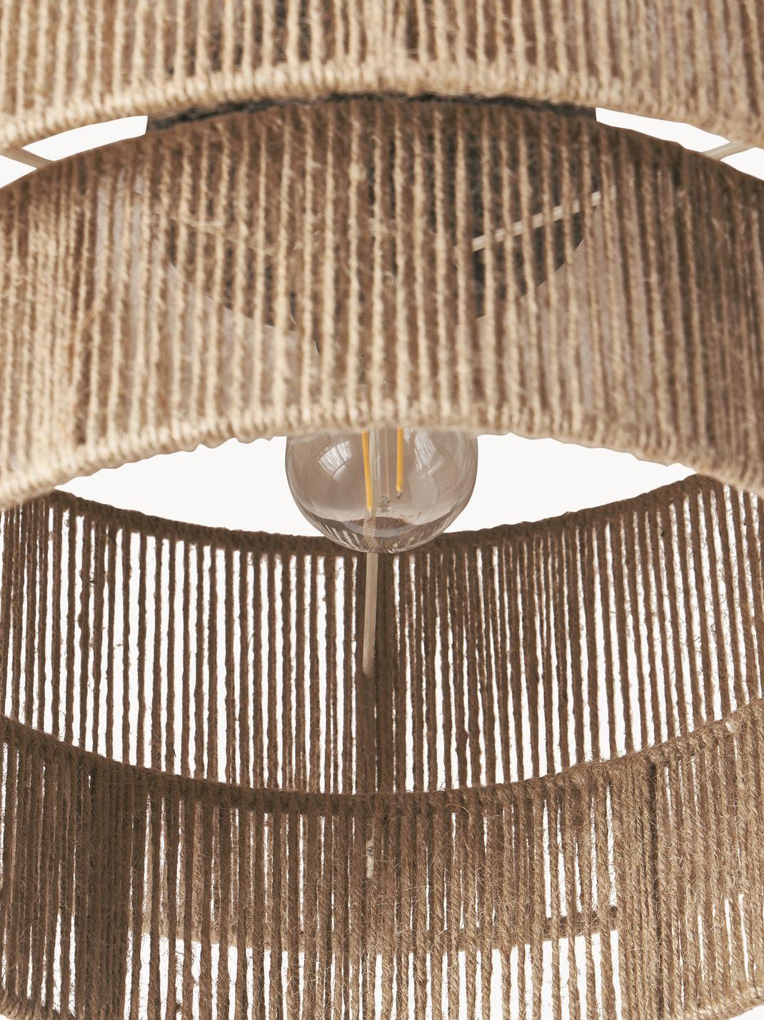 Casora Classic Art Natural Rope Ceiling Light