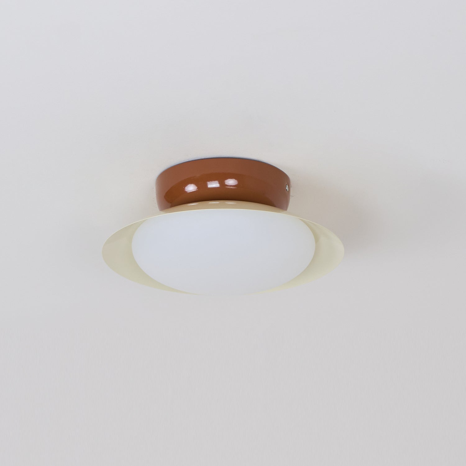 Aira Vintage Bowl-shaped LED Ceiling Light - Neutral Decor