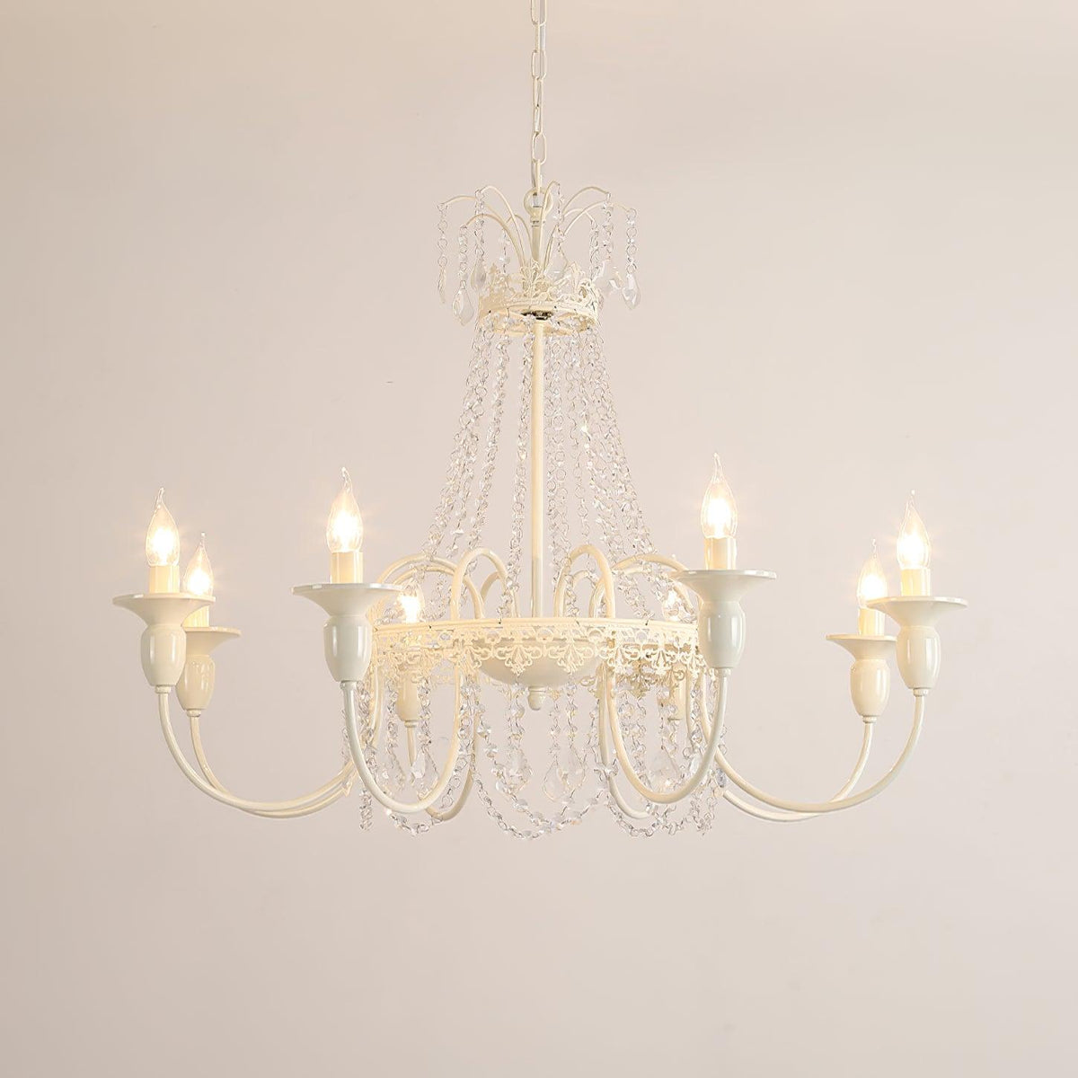 Elyalaria Chandelier Crystal Tassels