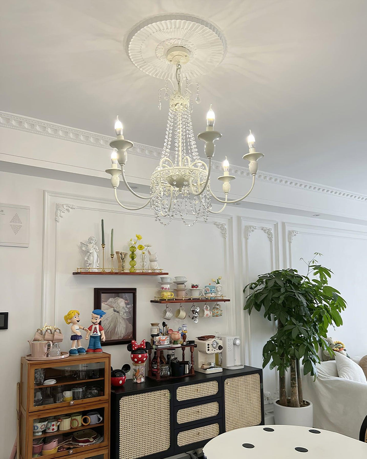 Elyalaria Chandelier Crystal Tassels