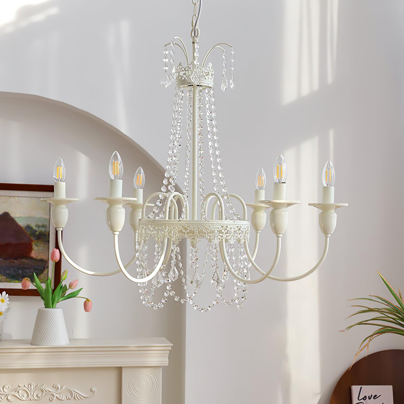 Elyalaria Chandelier Crystal Tassels