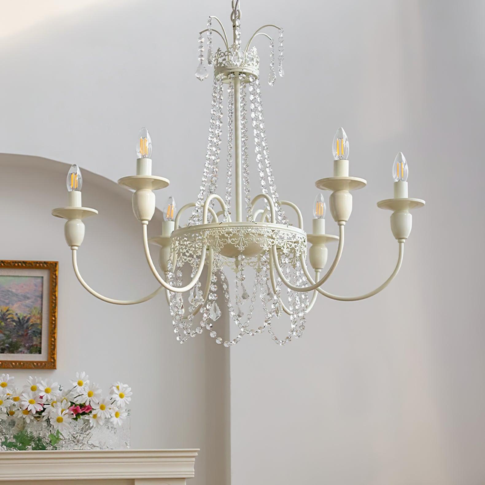 Elyalaria Chandelier Crystal Tassels