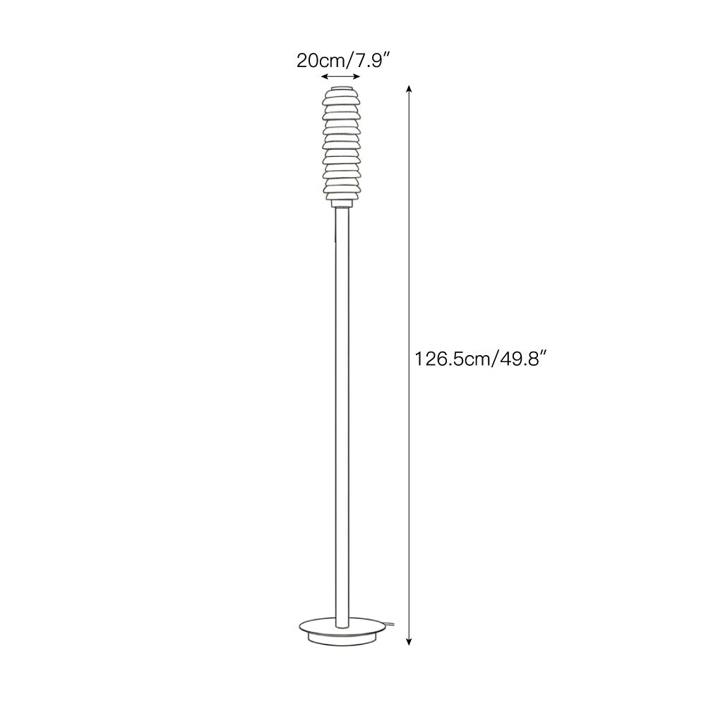 Eiroiella Alabaster Floor Lamp