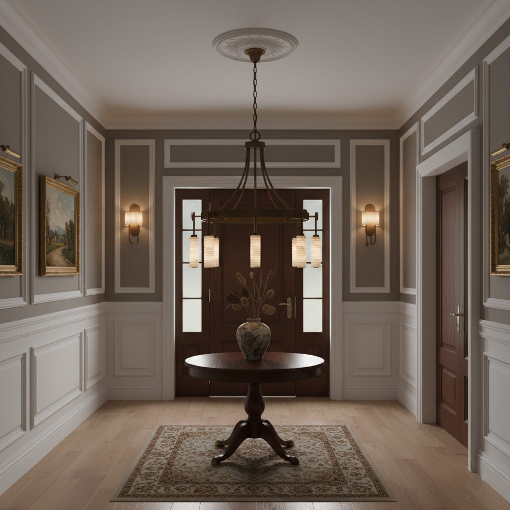 Payson Alabaster Chandelier