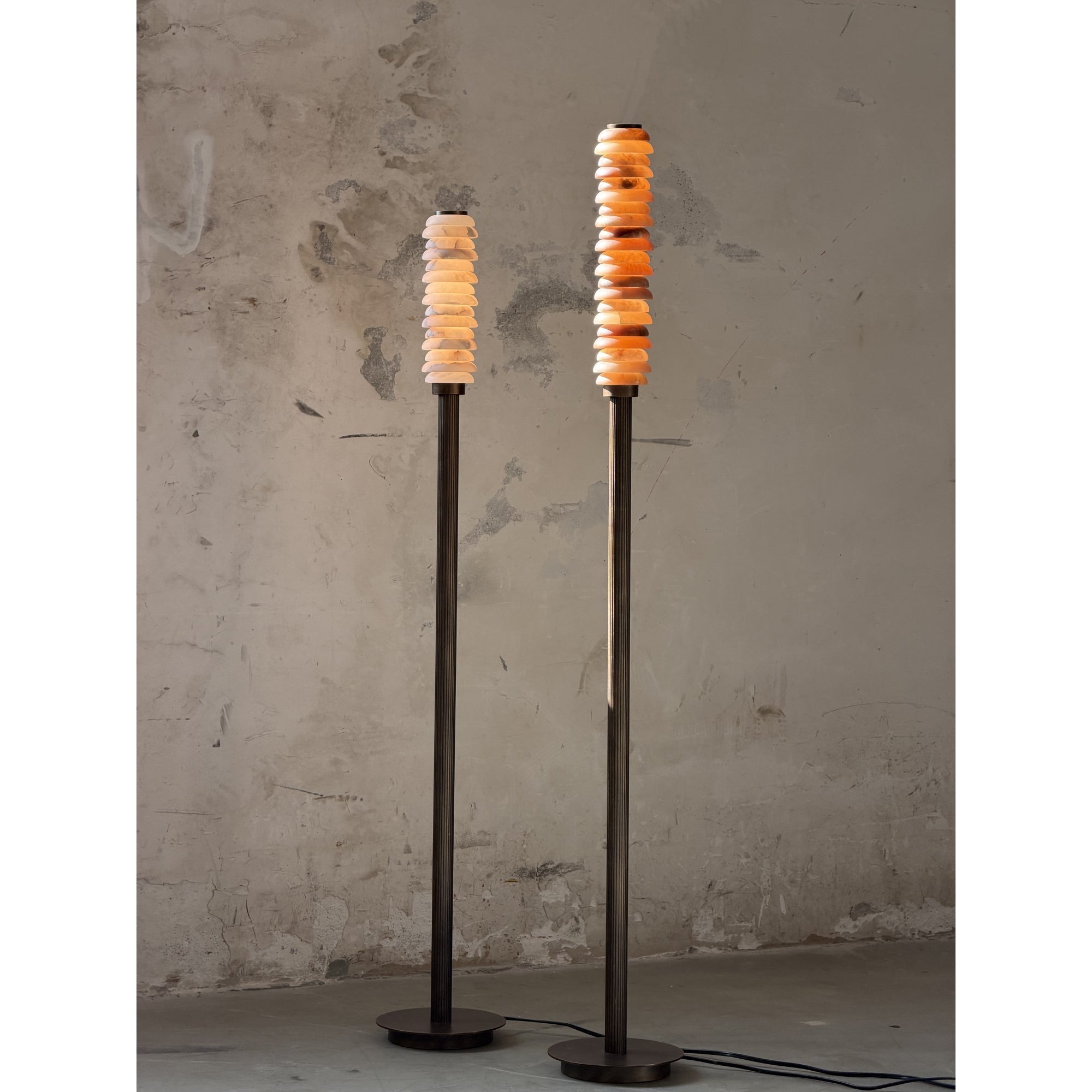Eiroiella Alabaster Floor Lamp