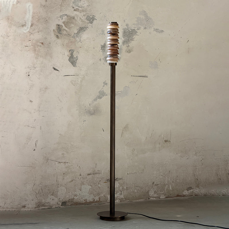 Eiroiella Alabaster Floor Lamp