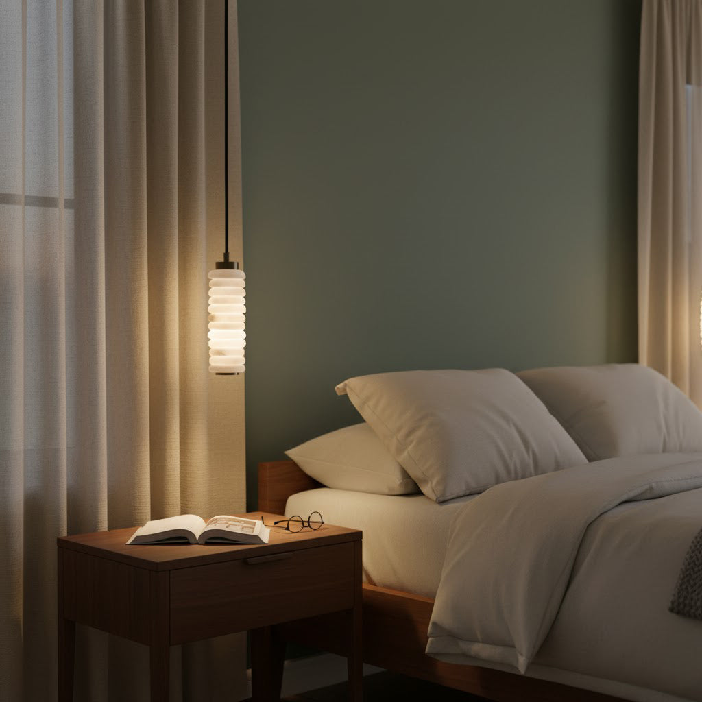 Eirisiella Alabaster Pendant Lamp